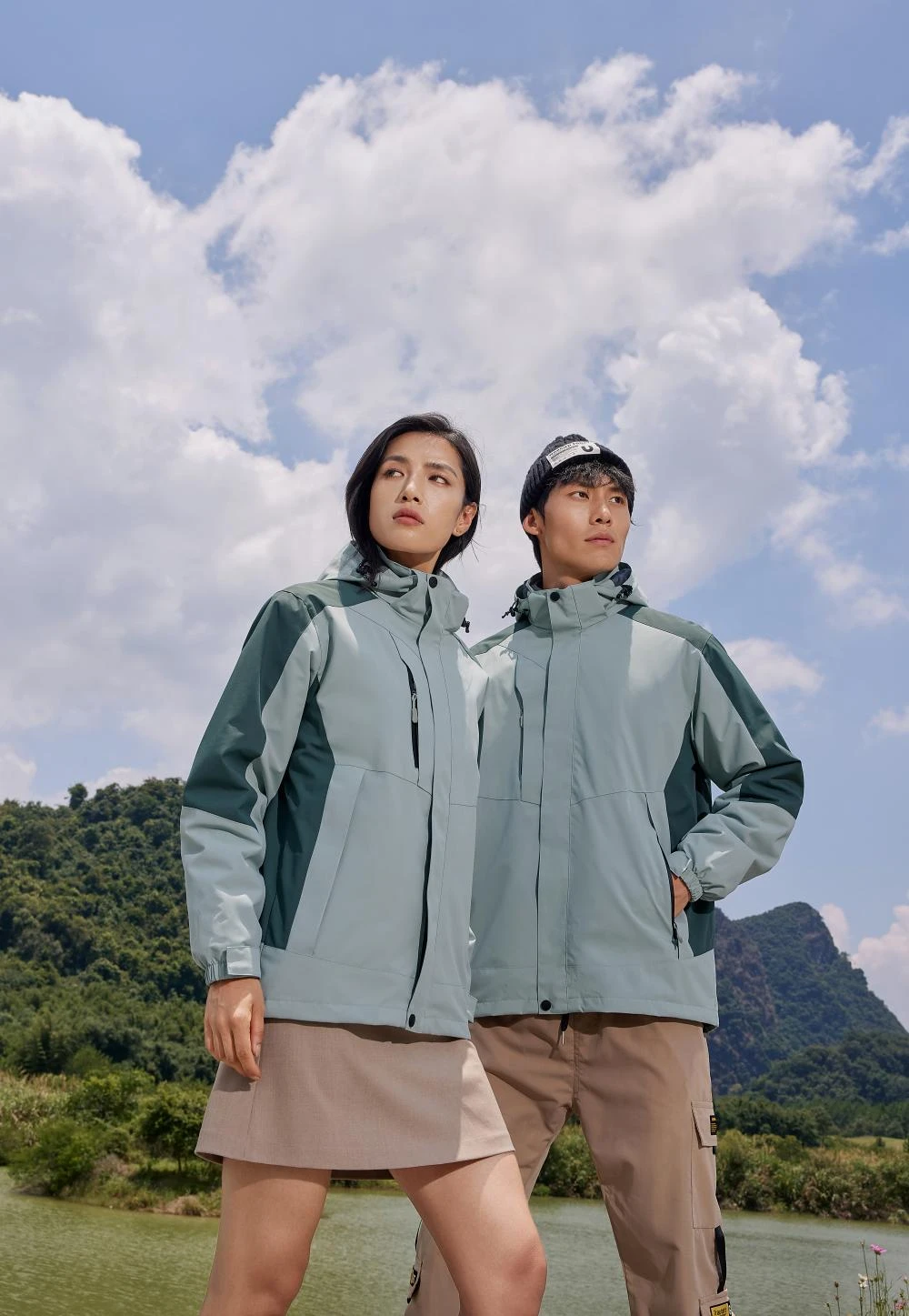 rain and cold weather jacket