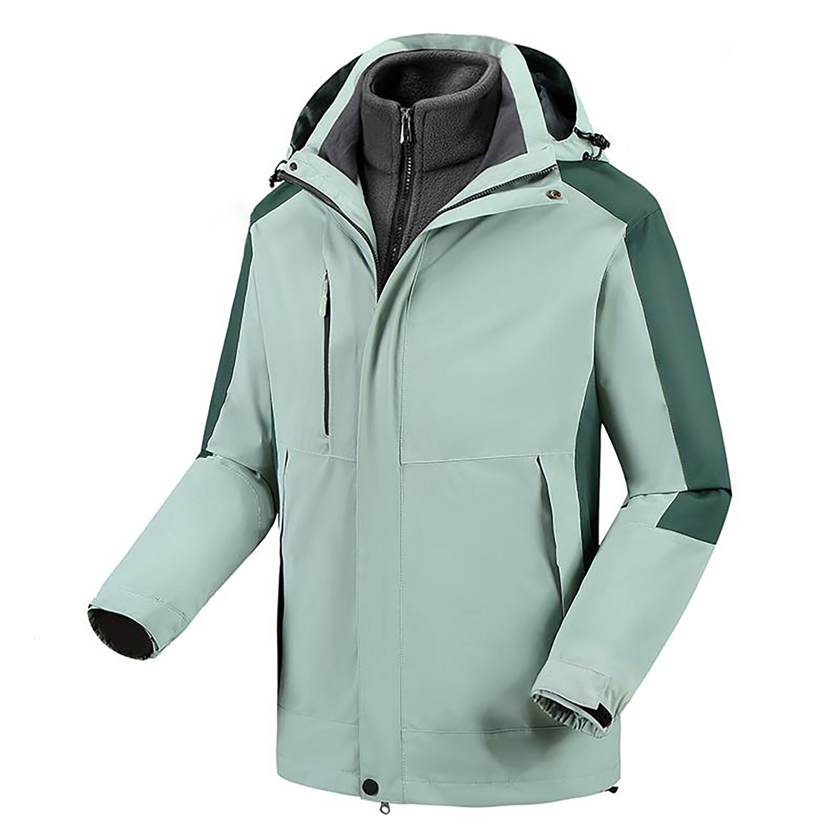 windproof pullover jacket